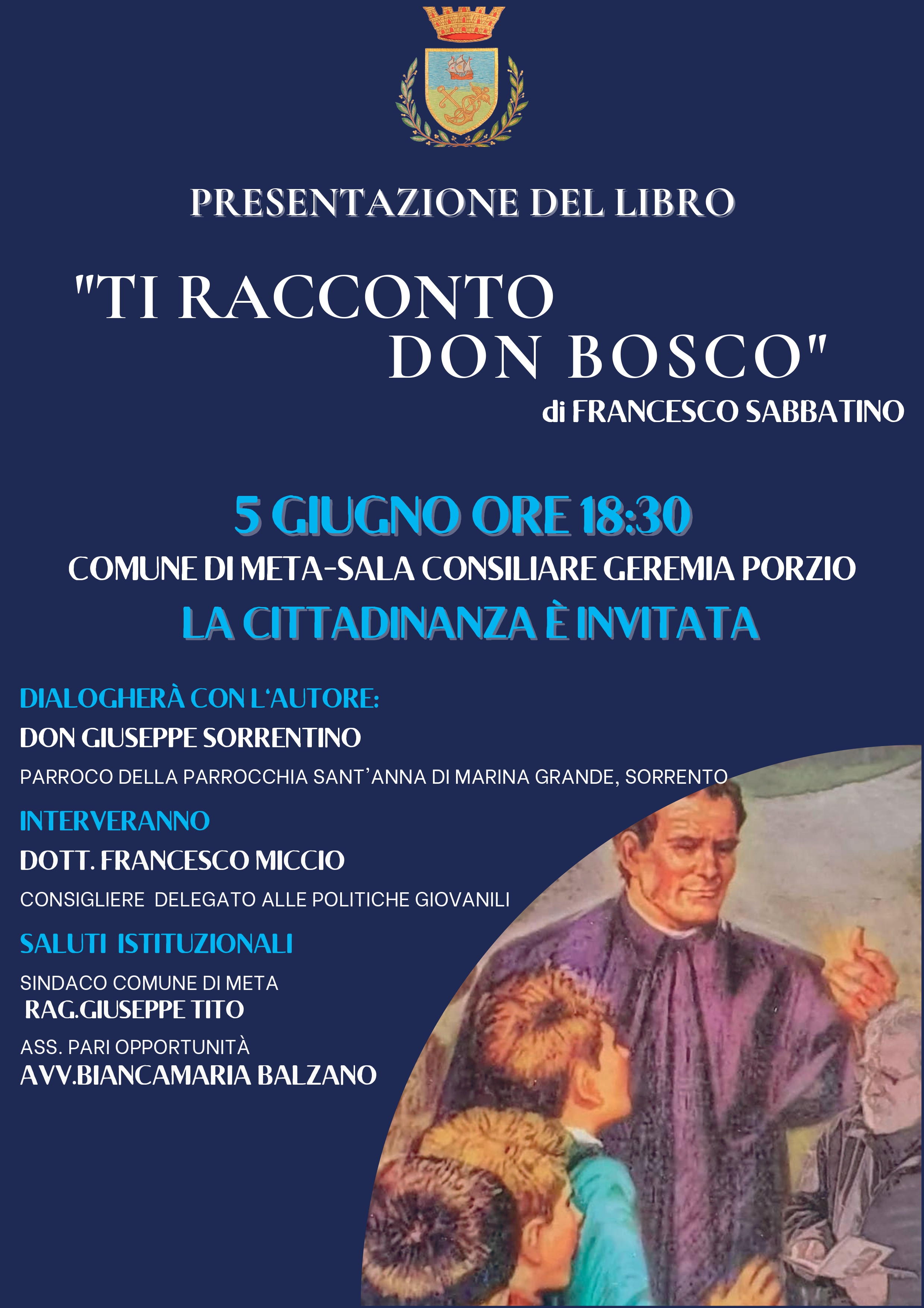 Presentazione Libro: Ti racconto Don Bosco
